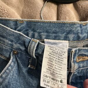 Carhartt Blue Denim Jeans